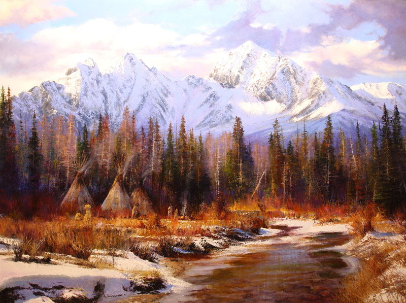 On the Bank of Moose Creek-Paul Dykman