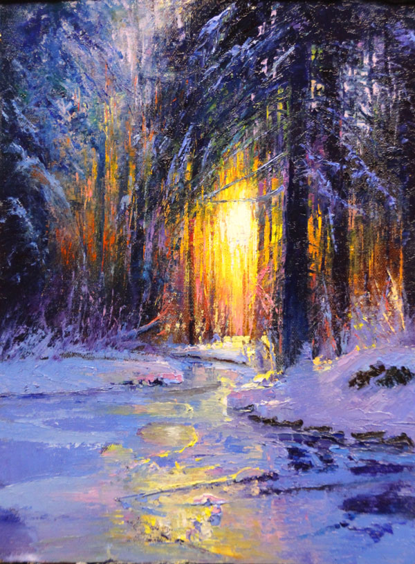 Shimmering Ice