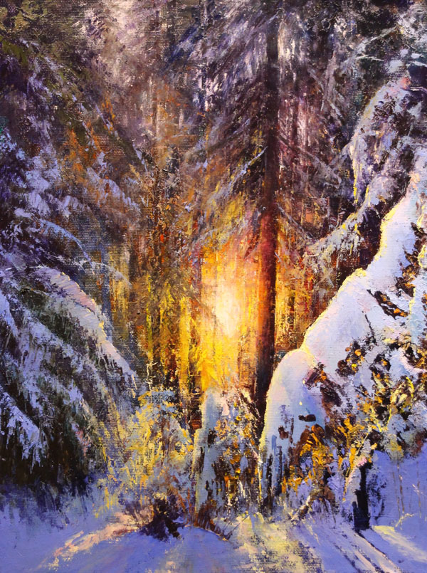 Snow Ladened-Paul Dykman