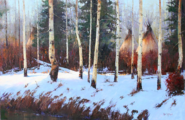 Aspens and Red Willows