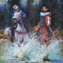 Paul Dykman. Oil paintings. Western Artwork. Teton Cathedrals