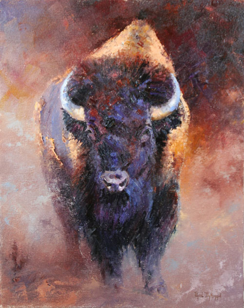 Paul Dykman. Oil on Canvas. Step Aside