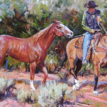Paul Dykman. Oil paintings. Western Artwork. The Gift